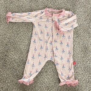Pink Ballerina Magnetic Me Newborn sleeper